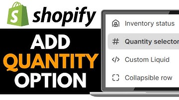 How to Add Quantity Option on Shopify 2025 (EASY GUIDE)