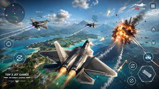 TOP 3 REALISTIC FIGHTER JET GAMES FOR ANDROID 😍 | HIGH GRAPHICS screenshot 3