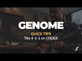 GENOME Quick Tips | The 4-1-1 on CODEX