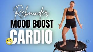 35 MIN Mood Boost Rebounder Cardio | at home FEEL GOOD Trampoline Workout