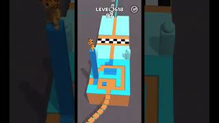 Gameplay top mobile games Relaxing n satisfying game iOS/ANDROID Stacky Dash  #gameplay Level 1618 screenshot 4