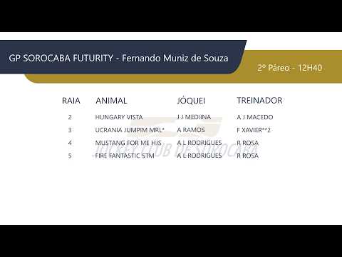 Vídeo: GP Sorocaba Futurity - Fernando Muniz de Souza