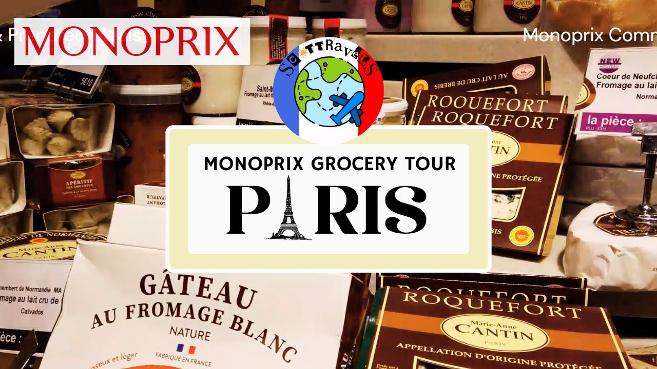 🛒 PARIS | MONOPRIX Grocery Tour: Let's Go Shopping! #monoprix #supermarket #grocery #france #paris