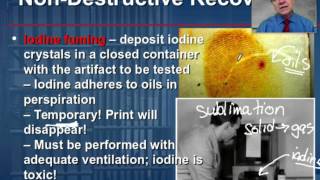 Fingerprints Part 3, Recovery at the Crime Scene
