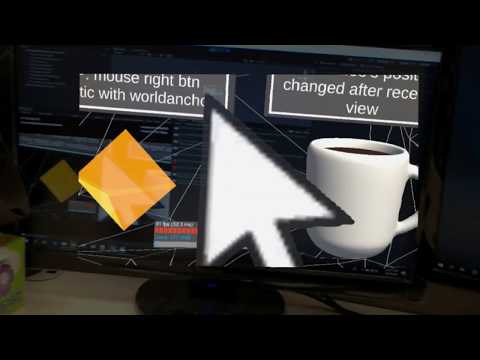 HoloLens WSA holographic remoting play with PC mouse to perform spatial placement (Unity)