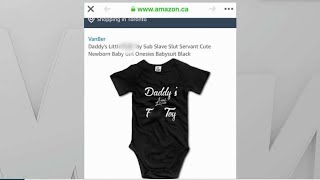 Offensive message printed on baby onesie prompts complaints