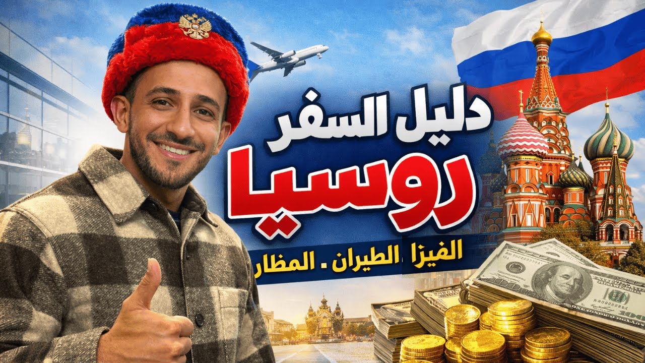 تكلفة روسيا بالتفصيل  | وماذا يسألونك في المطار؟