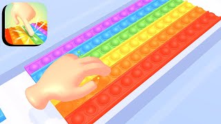 Pop It Run Gameplay 🌈🌈🌈 All Levels 1-4 screenshot 2