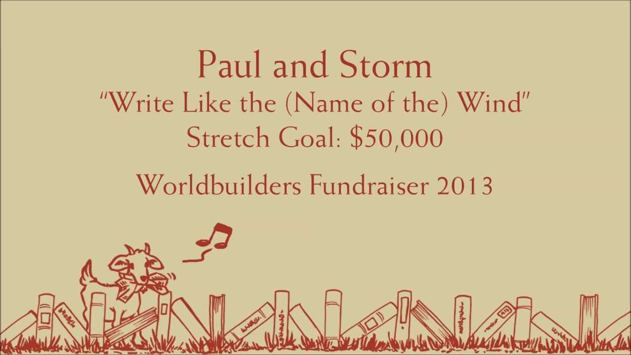 Paul and Storm: "Write Like the (Name of the) Wind"