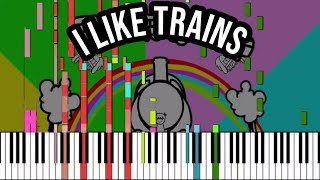 Base Midi Asdfmovie - I Like Trains