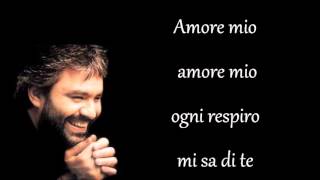 Andrea Bocelli  Semplicemente (Canto per te) testo