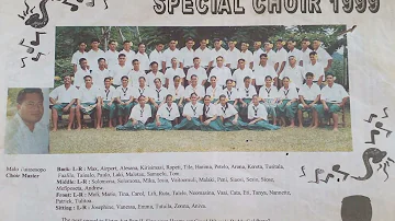 Avele College Special Choir 1999: Faafetai i le Atua 01 Track 1