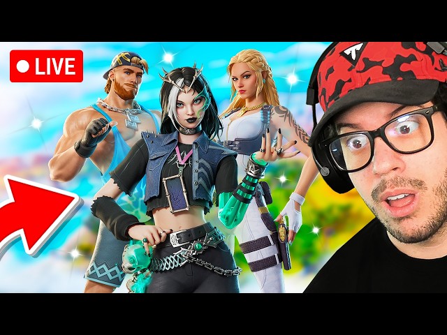 Video: 🔴 LIVE! - WINNING in FORTNITE then playing SAROS!