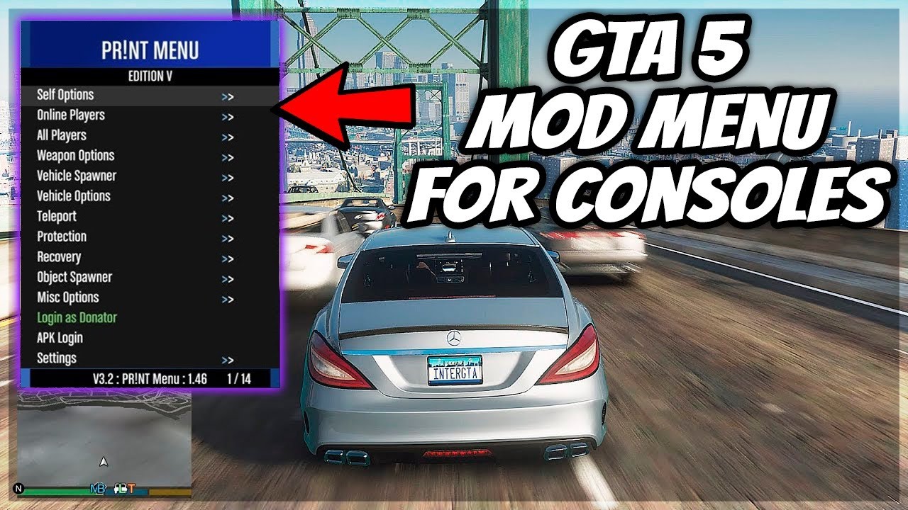 GTA 5 Mod Menu for PS4/PS5/XBOX | How To Install GTA 5 Mods on Consoles (Full Guide)