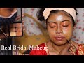 Real Bridal Makeup/ Winter Bridal Makeup/ Soft Bridal Makeup