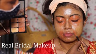 Real Bridal Makeup/ Winter Bridal Makeup/ Soft Bridal Makeup / Bengali Bridal Makeup Tutorial screenshot 5