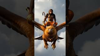 The Story of Hanuman and Garuda’s Broken Pride | Lord Ram’s Divine Lesson 🙏#Hanuman #Garuda #LordRam