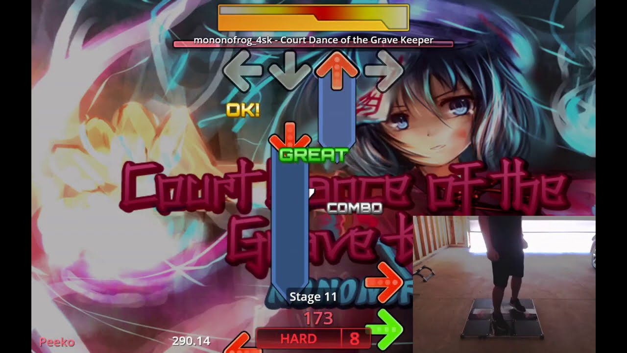 [DDR] mononofrog_4sk - Court Dance of the Grave Keeper