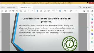 Plan de Control de Calidad en Metal mecanica