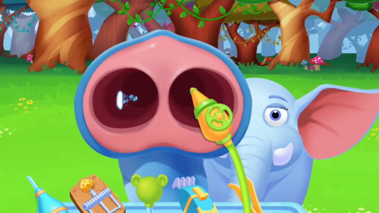 Fun Animal Doctor Kids Game Jungle Doctor - Baby Doctor Treats Sick Animals - Funny Game for Girls