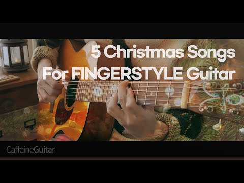 무료악보) | Christmas Songs for FINGERSTYLE Guitar (<strong>Free</strong> <strong>score</strong>)
