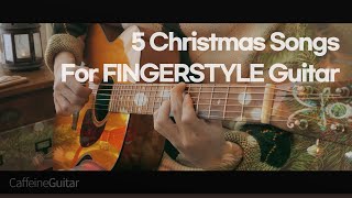 크리스마스 캐롤 핑거스타일 메들리 (feat. 무료악보) | Christmas Songs for FINGERSTYLE Guitar (Free score) screenshot 2