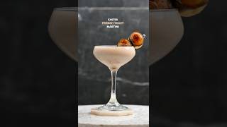 Easter Cocktail | French Toast Martini 😍🍹 #cocktailrecipe #eastercocktail #springcocktail #drink
