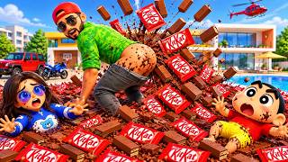 Jack caused a Kitkat Tsunami with His poop 💩 💥 |  INDIAN THEFT AUTO SIMULATOR