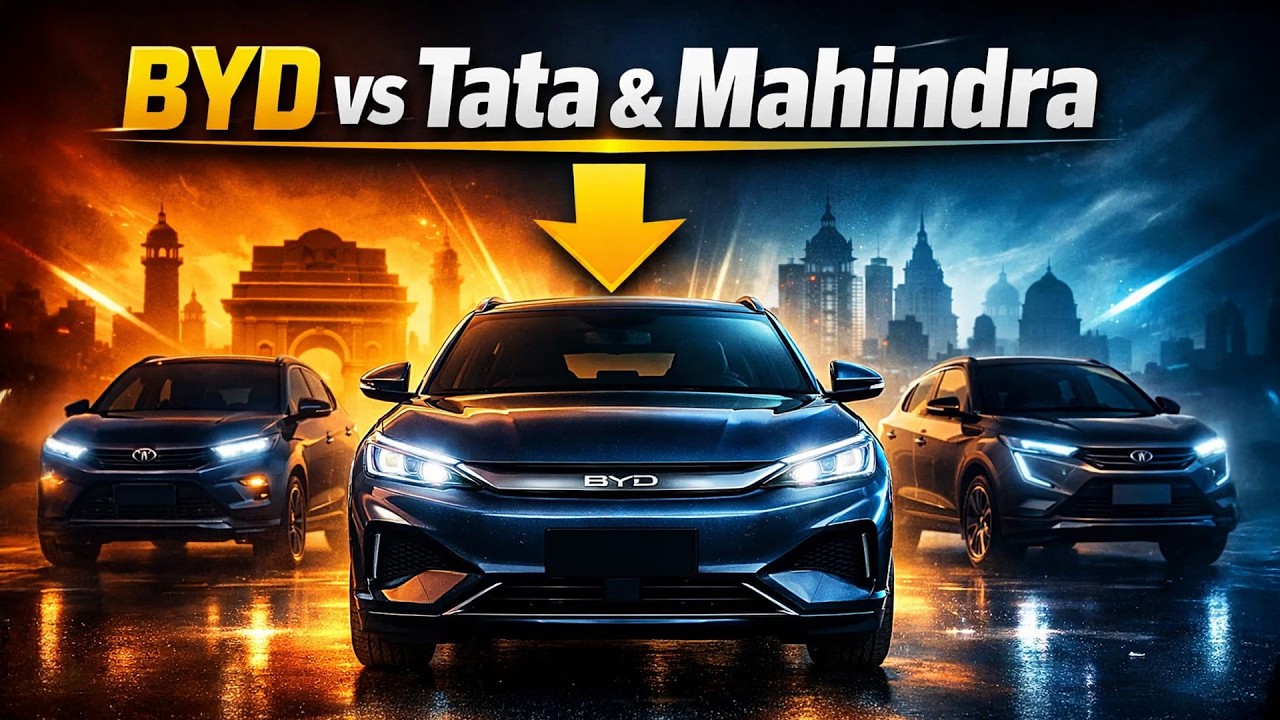 Kaise BYD Har Indian Car Brand Ko Crush Kar Sakta Hai? | Tata & Mahindra In Danger?