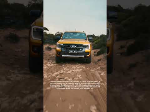 $3K off Ranger XLT, Sport &amp; Wildtrak