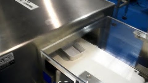 Integrated Conveyors with Reject and Check Weigher for Ready Meal