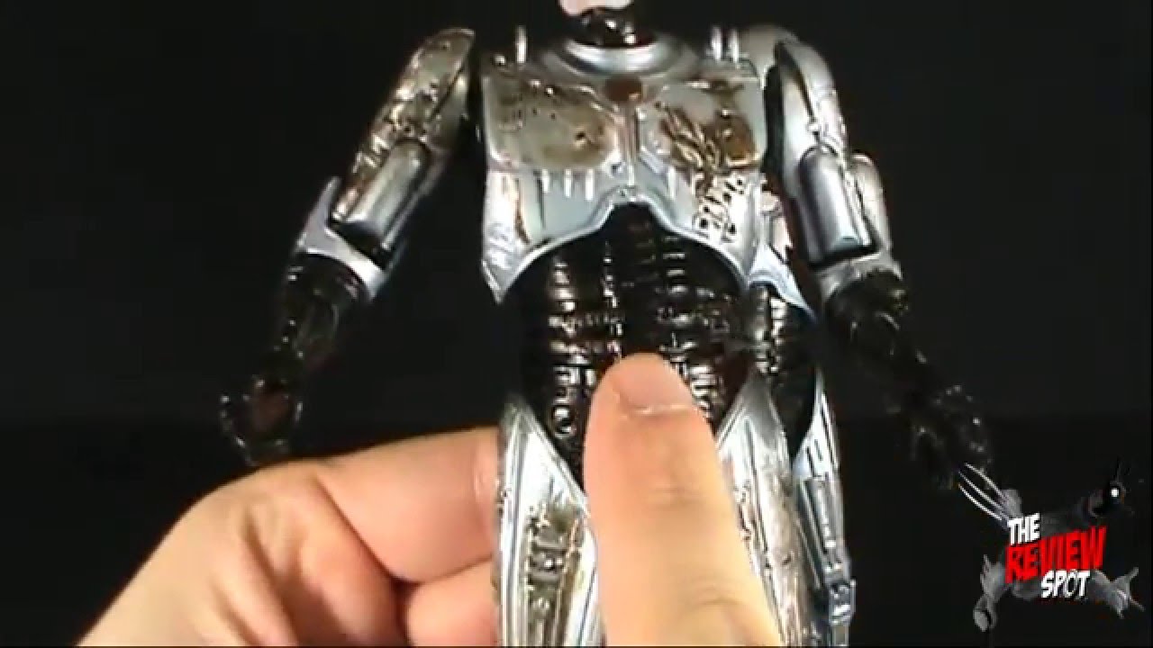 000 18cm-es RoboCop / Robotzsaru Figura - Ultimate NECA Battle Damage With Chair Deluxe Box Set Kiad 3389450021
