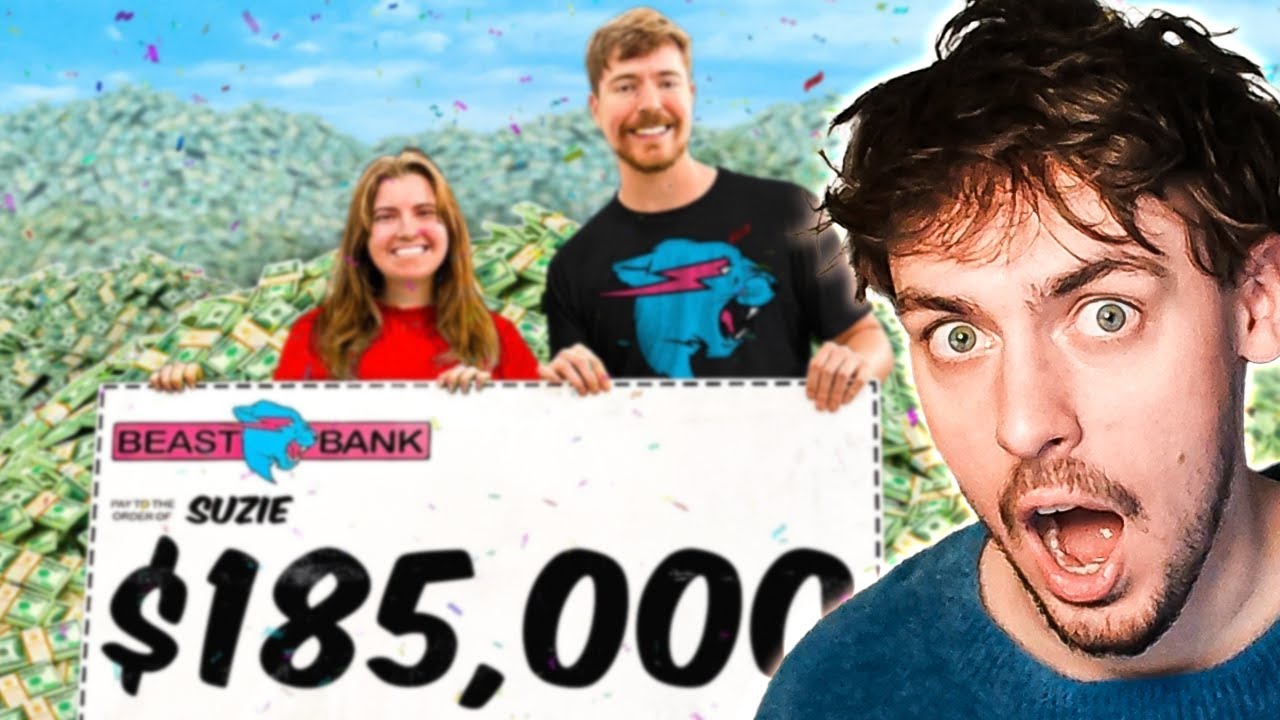 SPENDING $185,000 OF MR BEAST'S MONEY?! (Reaction) - YouTube