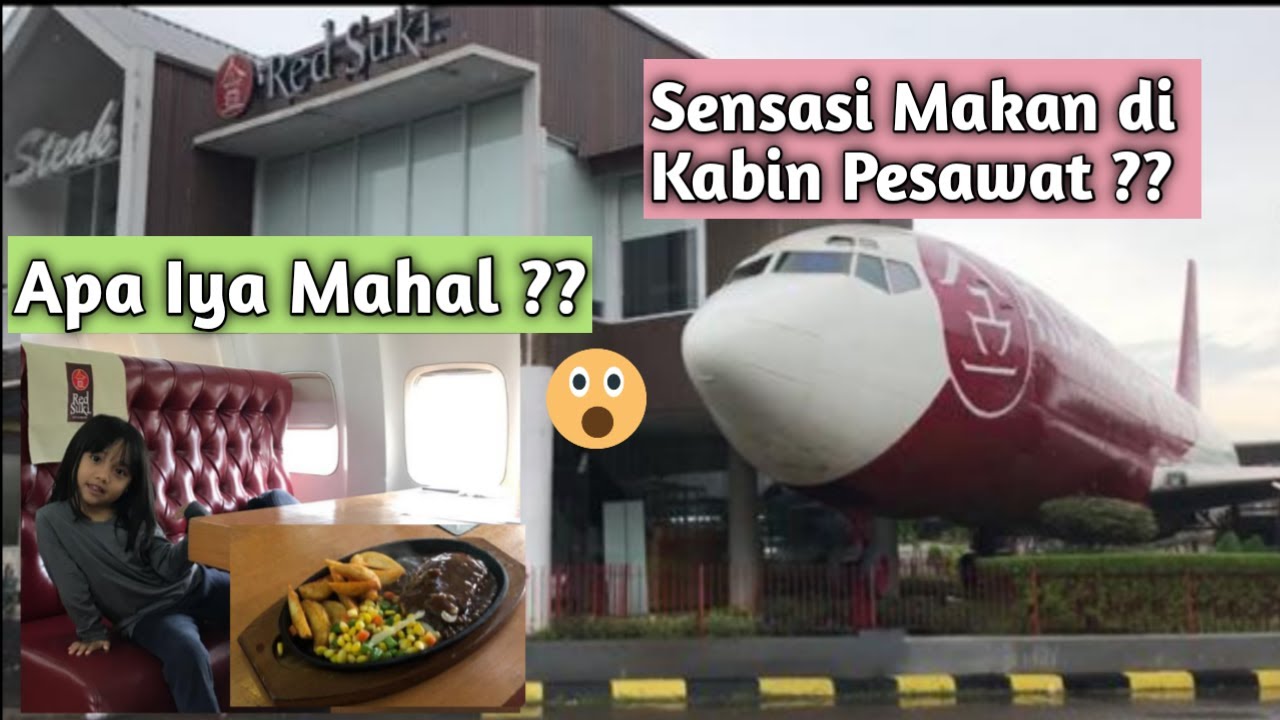Steak 21 Karawang I Sensasi Makan di Dalam Pesawat Terbang VLOG02