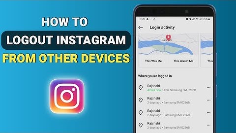 How to Logout Instagram From Other Devices Without Changing Password (2022 Update Mobile)