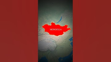 Why 99.9% of Mongolia is Empty? #shorts