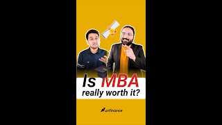 Is MBA Worth It? #unfinance #shorts