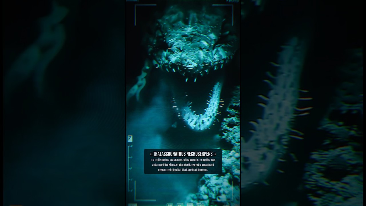 4 Scary Underwater Creatures 🫣🦈🫧 #underwatercreatures #oceanmysteries #thalassophobia