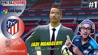 Download lagu Master League (1) Gokil!!! Yudiar Jadi Manager Atletico Madrid! 😂 || PES 2016 PC