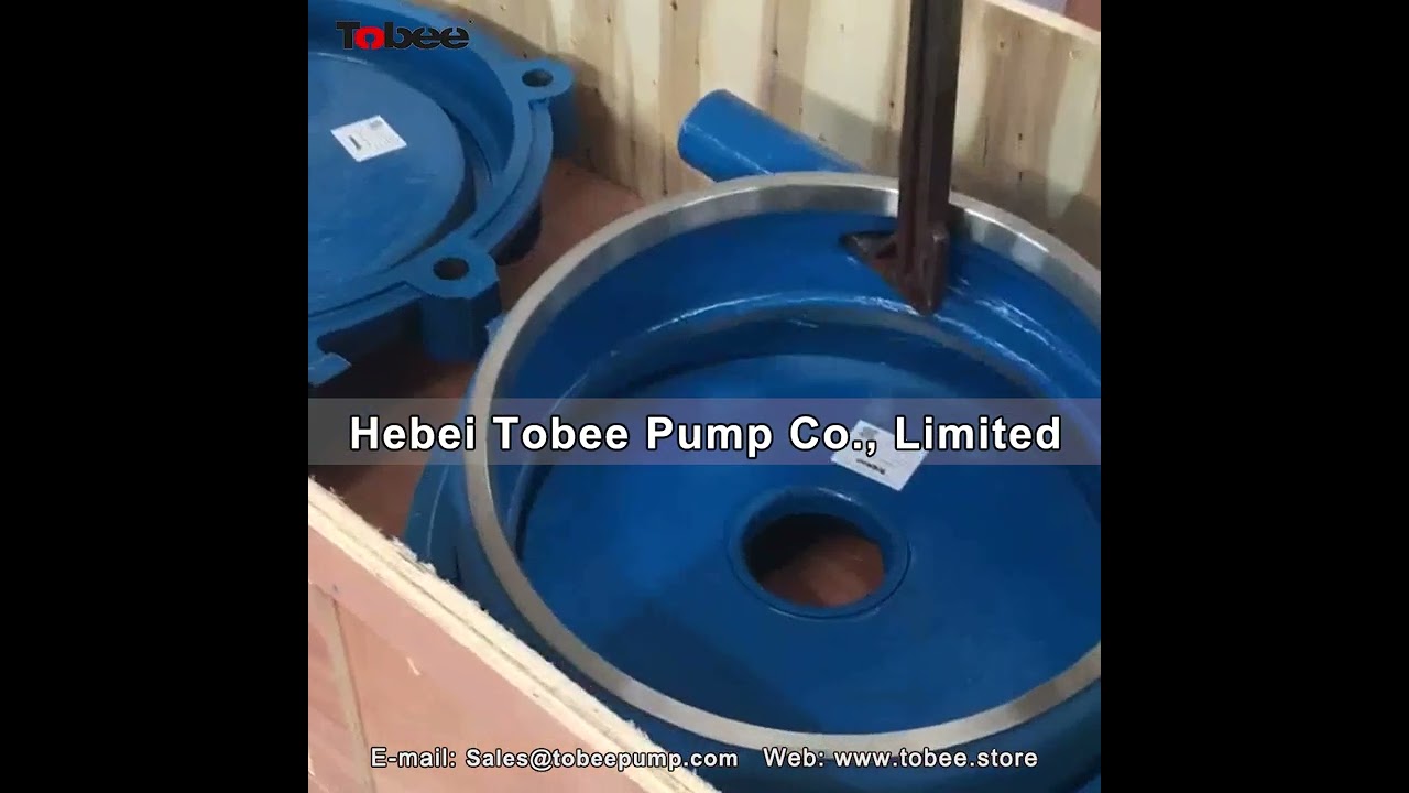 Tobee® 3x2 HH standard slurry pumps and spares manufacturer.