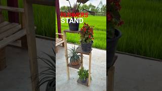 Flower pot stand 🌿🪴 DIY stylish plant holder#shorts #plantstand #diy #homedecor #viral