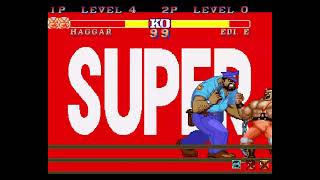 BEST MUGEN FIGHTS FINAL FIGHT BATTLE HAGGAR vs THE BOSSES