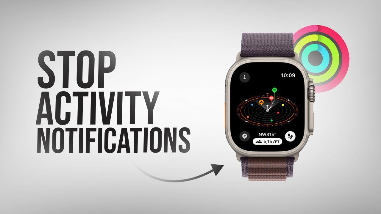 How to Stop Activity Notifications on Apple Watch (tutorial) - YouTube