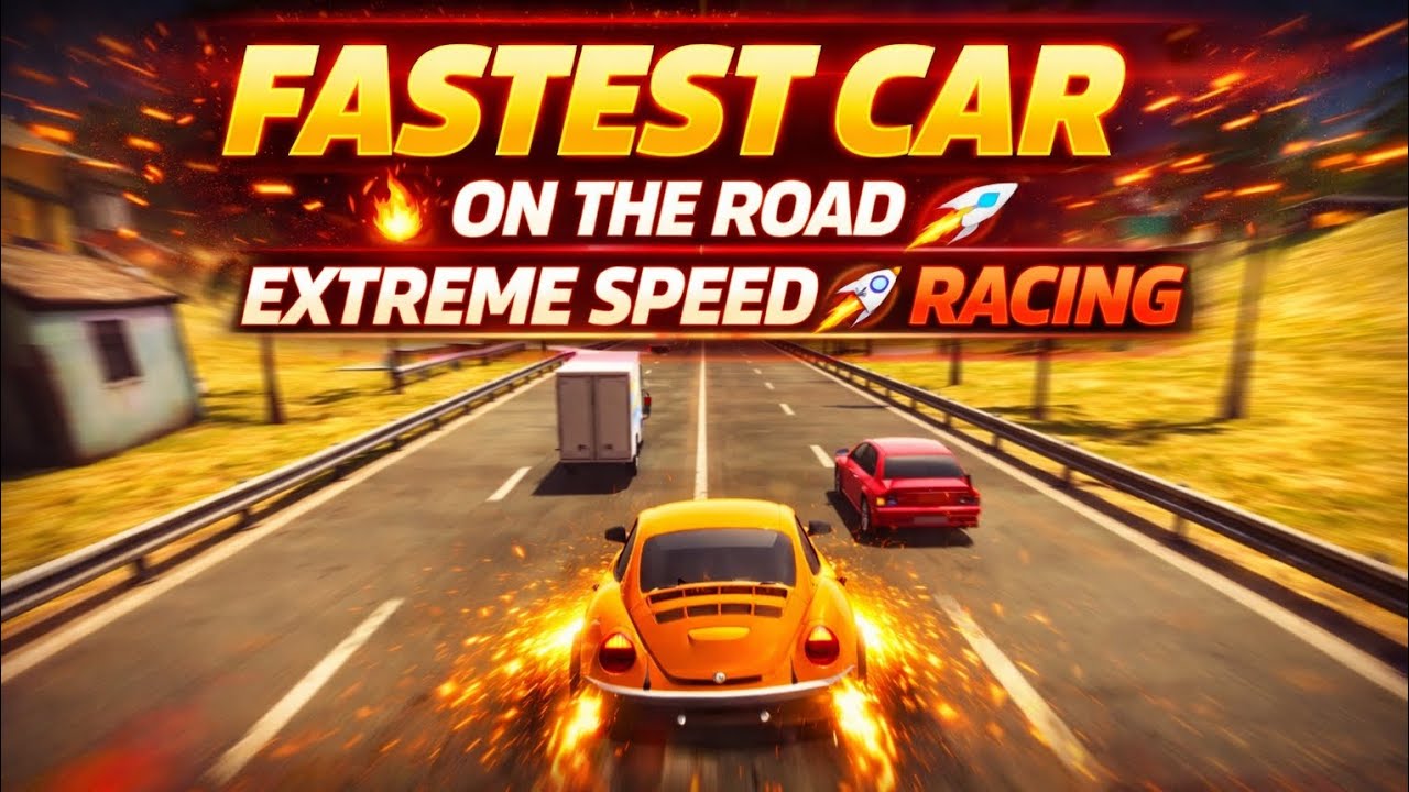 Can You Control the Fastest 🚀🔥 Car on the Road? 😱 | Extreme Speed! Overtaking Traffic 😱 