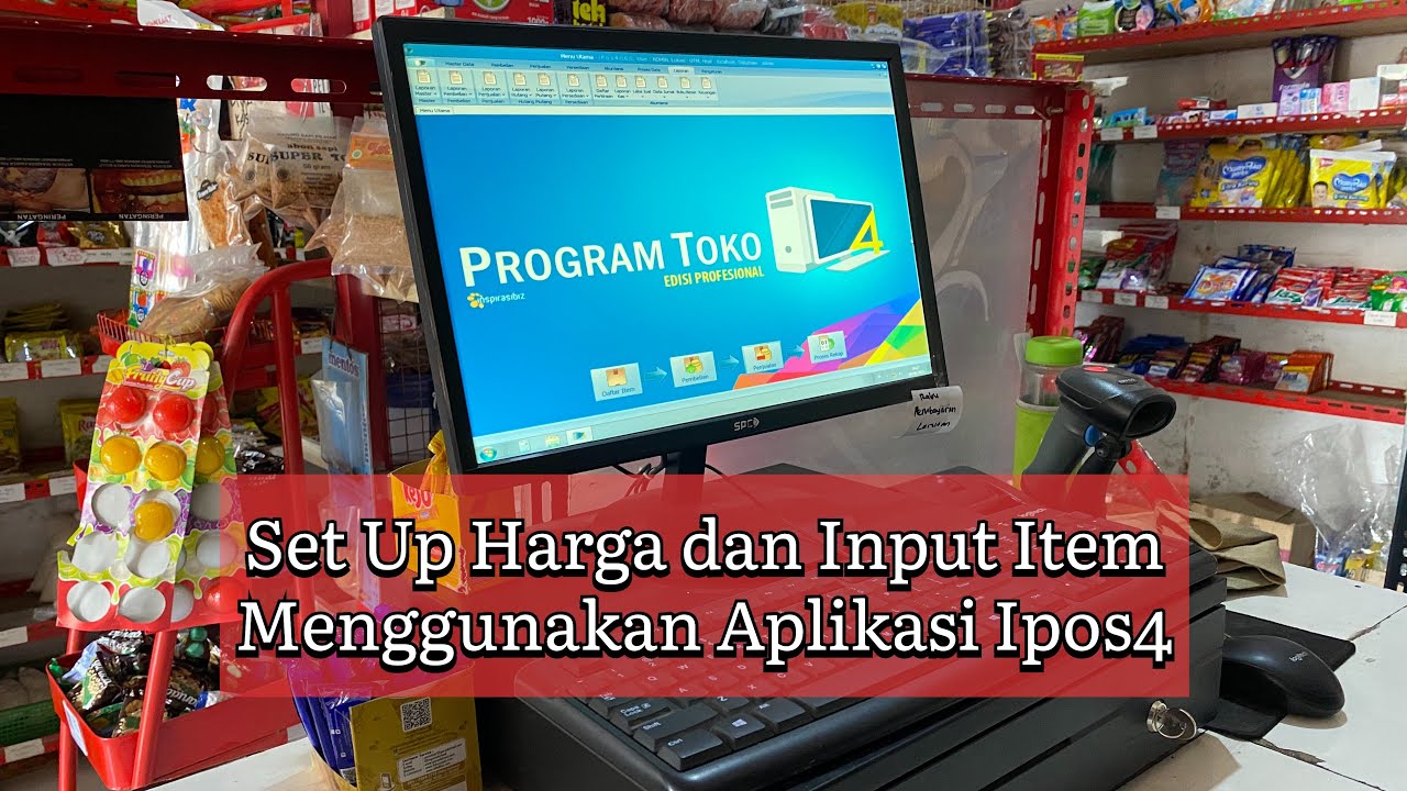Cara Input Barang Sembako ke Aplikasi Ipos4 | Toko Sembako Aisyah26