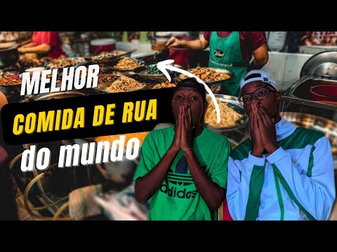 @AuréliodoRosárioJr e @felipeherreraof PROVARAM COMIDA DE RUA DO BRASIL EM JOÃO PESSOA| React