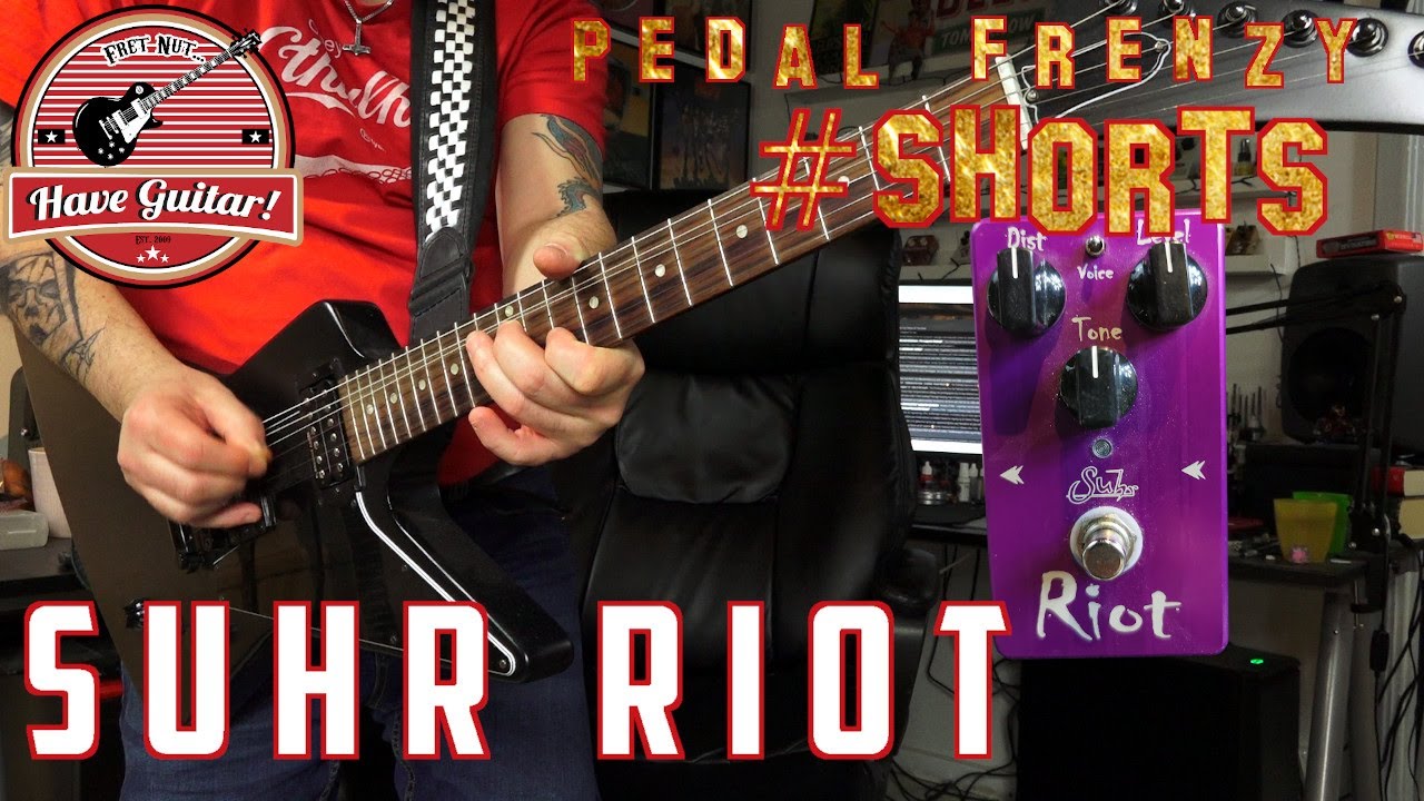 Riot Distortion by Suhr|Guitar Pedals #shorts - YouTube