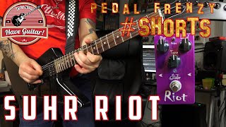 Riot Distortion by Suhr|Guitar Pedals #shorts - YouTube