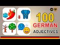 100 Most Common German Adjectives | Learn German Fast and Start Speaking German Today!
