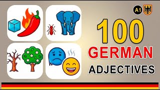 100 Most Common German Adjectives | Learn German Fast and Start Speaking German Today!